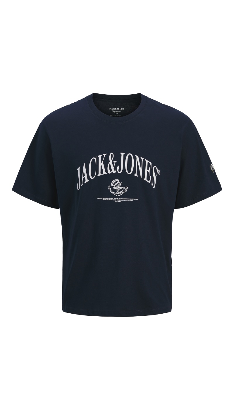 T-Shirt Logo Sky Captain JORFREDERIKSBERG Jack&Jones - 5 | TOPOS